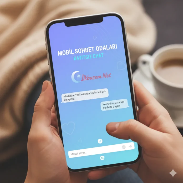 İlkbusem sohbet chat mobil odaları